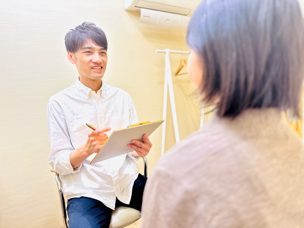 不妊カウセリングの様子
